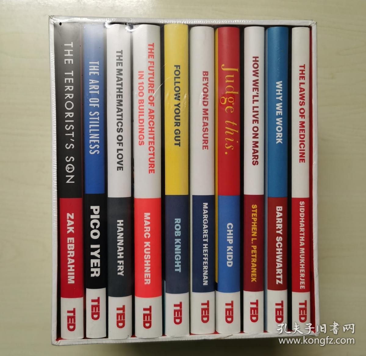TED Books Box Set: The Completist  The Terrorist TED演讲合集，全新未拆塑封