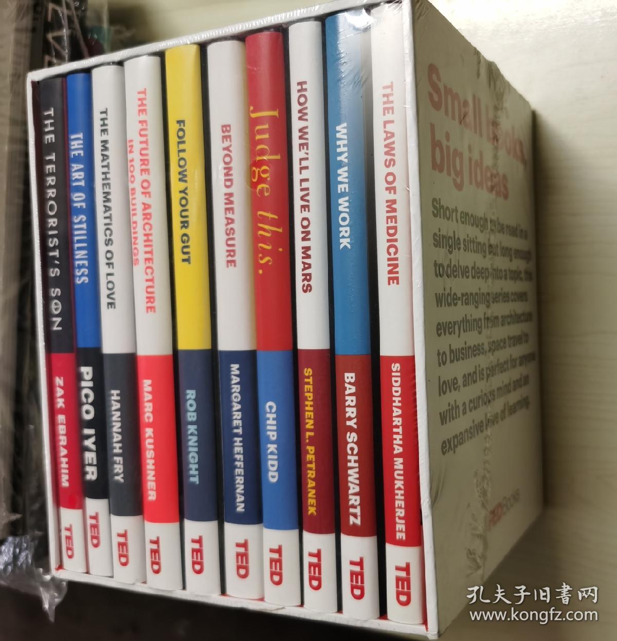 TED Books Box Set: The Completist  The Terrorist TED演讲合集，全新未拆塑封