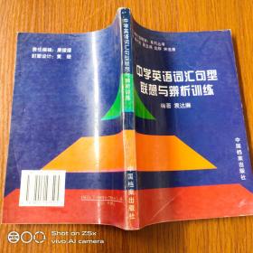 中学英语词汇句型联想与辨析训练