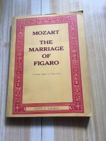 莫扎特：歌剧（费加罗的婚礼）钢琴伴奏乐谱（外文乐谱）