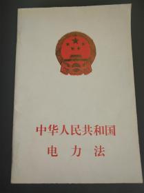 中华人民共和国电力法 （1995年12月28日第八届全国人民代表大会常务委员会第十七次会议通过）