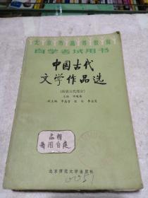 中国古代文学作品选(隋唐五代部分)