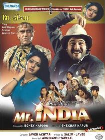 印度先生 Mr. India (1987) 经典喜剧科幻老电影  译制经典 DVD