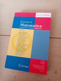 Ricerche di Matematica A Journal of Pure and Applied Mathematics
