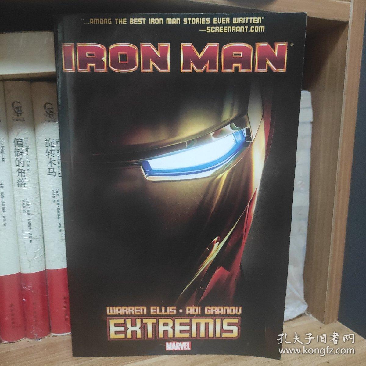 Iron Man: Extremis（自藏书内页干净未阅品好）