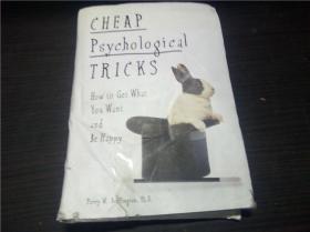 CHEAP PSYCHOLOGICAL TRICKS 1996年 32开硬精装 原版外文 图片实拍