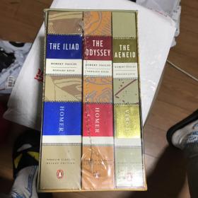 The Iliad, The Odyssey, and The Aeneid Box Set(Penguin Classics Deluxe Edition)伊利亚特，奥德赛，埃涅阿斯纪(企鹅经典豪华版毛边书)，荷马&维吉尔作品，英文原版