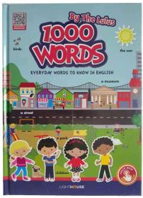 儿童书1000 WORDS -EVERYDAY WORDS TO KNOW IN ENGLISH 小达人点读版有音频  1000个常用英语单词全新正版原版现货