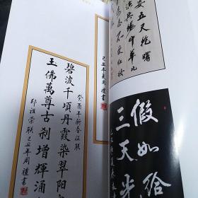 铜版纸精印：《宜良书法作品集》【刊该县清代以来书法作品】