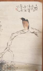 著名画家张光海画鸟画  送静惠作品