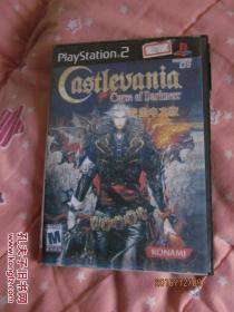 游戏光盘DVD 恶魔城中文版 D9 PlayStation2 1碟，完全中文版。castlevania curse of darkness