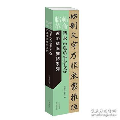 智永真草千字文 临帖革命近距精临碑帖系列