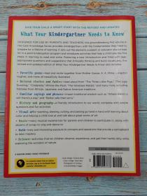 What Your Kindergartner Needs to Know: Preparing Your Child for a Lifetime of Learning