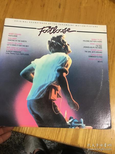 原版外文黑胶唱片  ORIGINAL MOTION PICTURE SOUNDTRACK FOOTLOOSE   运费一律请选快递，以图为准