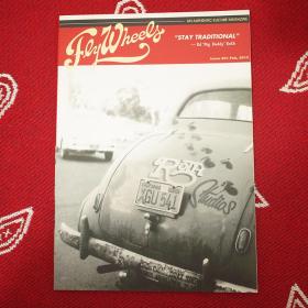 Fly Wheels Vol.21 Kustom Culture Hot Rod Chopper Biker 机车 复古 老爷车 摩托 汽车 杂志