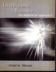 International Finance an analytical approach.自制本