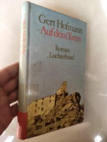 Gert Hofmann:Auf dem Turm <在塔上>德文原版 精装大32开