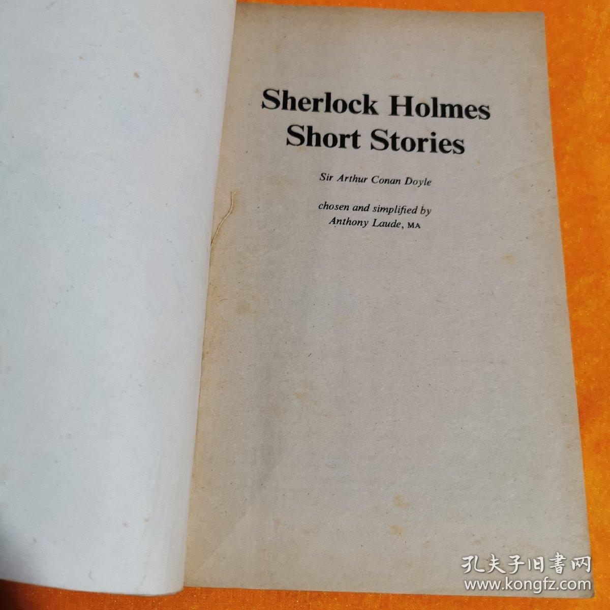 SHERLOCK HOLMES Short Stories 福尔摩斯短篇小说英文版