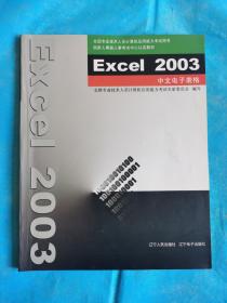 EXCEL 2003 中文电子表格