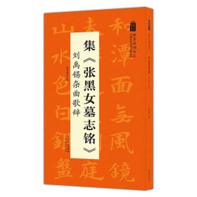 张黑女墓志铭》集刘禹锡杂曲歌辞 临摹 创作