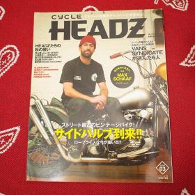 Cycle Headz Vol.3 Kustom Culture Hot Rod Chopper Biker 改装 日式 机车 复古 老爷车 摩托 汽车 杂志 mooneyes 风火轮 hot wheels 哈雷 harley vespa 肌肉车 muscle car bobber