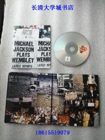 【DVD-MJ40】欧洲原版，BAD 真棒巡演， Michael Jackson Live At Wembley 迈克尔·杰克逊1988年7月16日温布利体育场现场演唱会【长方盒1碟装，光盘全新单盒价格】Michael Jackson does his magic on the Wembley Stadium stage