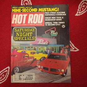 Hot Rod Magazine 1983-9 Kustom Culture Chopper Biker 改装 日式 机车 复古 老爷车 摩托 汽车 杂志 mooneyes 风火轮 hot wheels 哈雷 harley vespa 肌肉车 muscle car bobber