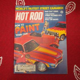 Hot Rod Magazine 1980-7 Kustom Culture Chopper Biker 改装 日式 机车 复古 老爷车 摩托 汽车 杂志 mooneyes 风火轮 hot wheels 哈雷 harley vespa 肌肉车 muscle car bobber