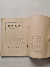 《青鸟之歌》黄思聘著