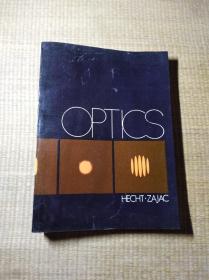 OPTICS.HECHT.ZAJAC【 书边轻微泛黄 ，有点水渍 并起皱，无笔迹无划线 实物拍图 放心下单】