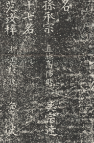 元明清三朝进士题名碑录-万历三十二年（1604）甲辰科。原刻。北京国子监。民国拓本。拓片尺寸124.27*173.58厘米。宣纸原色原大仿真。艺术微喷