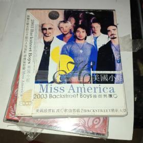 光盘一张后街男孩 backstreet boys 2003 miss america 美国小姐最新专辑