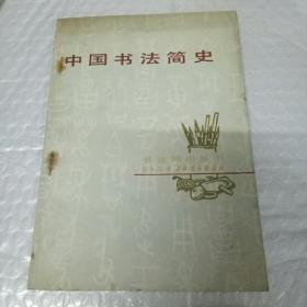 中国书法简史（书法知识丛书）（1983年上海书画出版社一版一印）