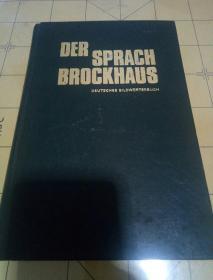 Der Sprach Brockhaus Deutsches Bildworterbuch 《布罗克豪斯德语图解词典》小16开，精装】