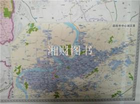 2021邵阳市行政区划图 湖南省邵阳市地图 折叠纸质图 约118X85CM