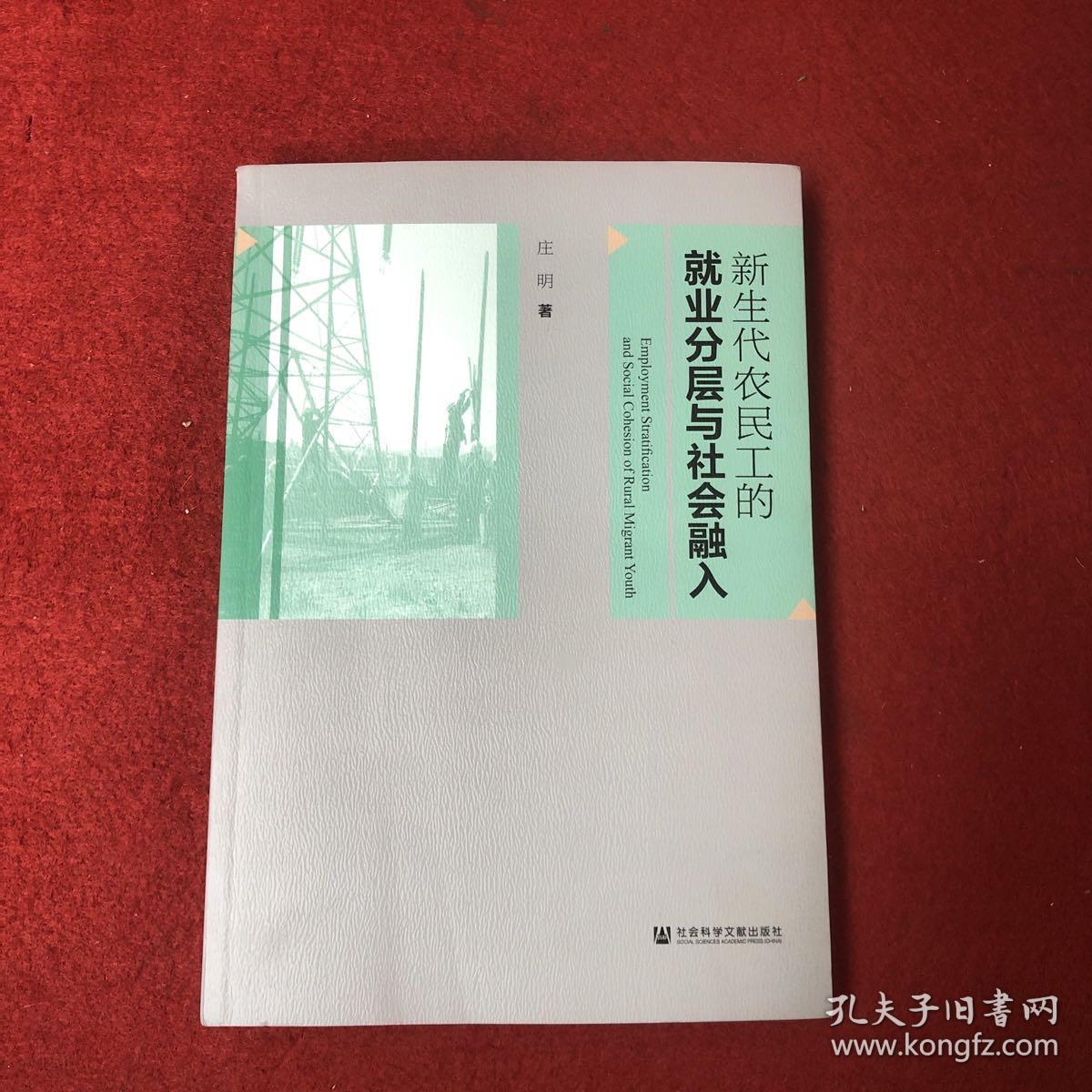 新生代农民工的就业分层与社会融入