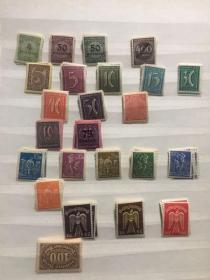 1920年老邮票 新20多张不同