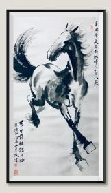 【名作保真！】经画家本人委托！【著名品牌艺术家精品作】值得信赖与收藏/潜力股的收藏品牌！】著名书画艺术家周亞勤/笔名墨牧先生作品《前程万里指日登》安徽宣纸/画蕊尺寸：138x68CM(参见图片）同时赠送壹份A3电脑制作的珍贵《书画艺朮家彩色艺朮简历》(注：不包括虚拟网络上设计的棕黑色镜框及其它资料)望诸位朋友免开尊口。
［郑重声明和提醒：此拍品不包括．徐悲鸿纪念馆馆长廖静文老师的信函和信札］