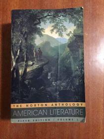 馆藏未阅  DICTIONARY THE NORTON ANTHOLOGY OF AMERICAN LITERATURE  3rd Eition  VL 1