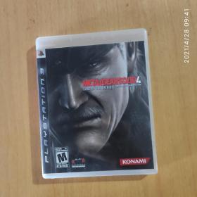 游戏光盘：MetalGearSolid4