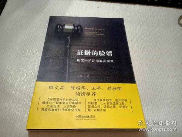 证据的脸谱 刑事辩护证据要点实录