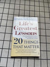 Life's Greatest Lessons: 20 Things That Matter