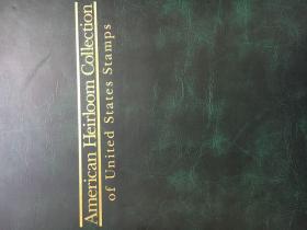 American Heirloom Collection of United States Stamps （2大册）——美国邮票收藏集【英文原版 活页装订 2003年】