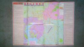 旧地图-云南旅游地图(2012年1印)2开8品