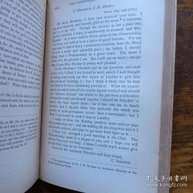 《LIFE AND LETTERS OF CHARLES DARWIN I 》1887年