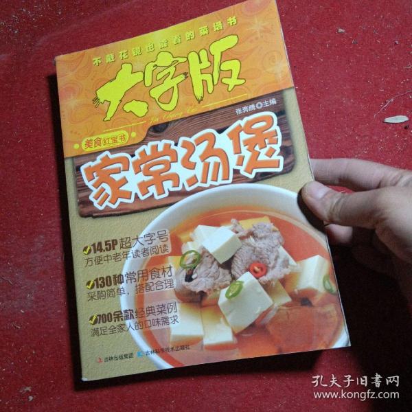 大字版美食红宝书：家常汤煲