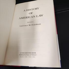 A History of American Law