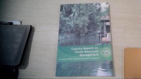 Country Reports on Forert Resources Management