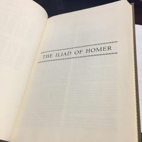 Great Books of the Western World 4st volume the iliad of homer/the odyssey 原版布面精装322page西方巨著 全品