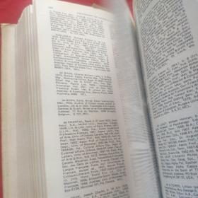 国际传记词典《1973》英文版